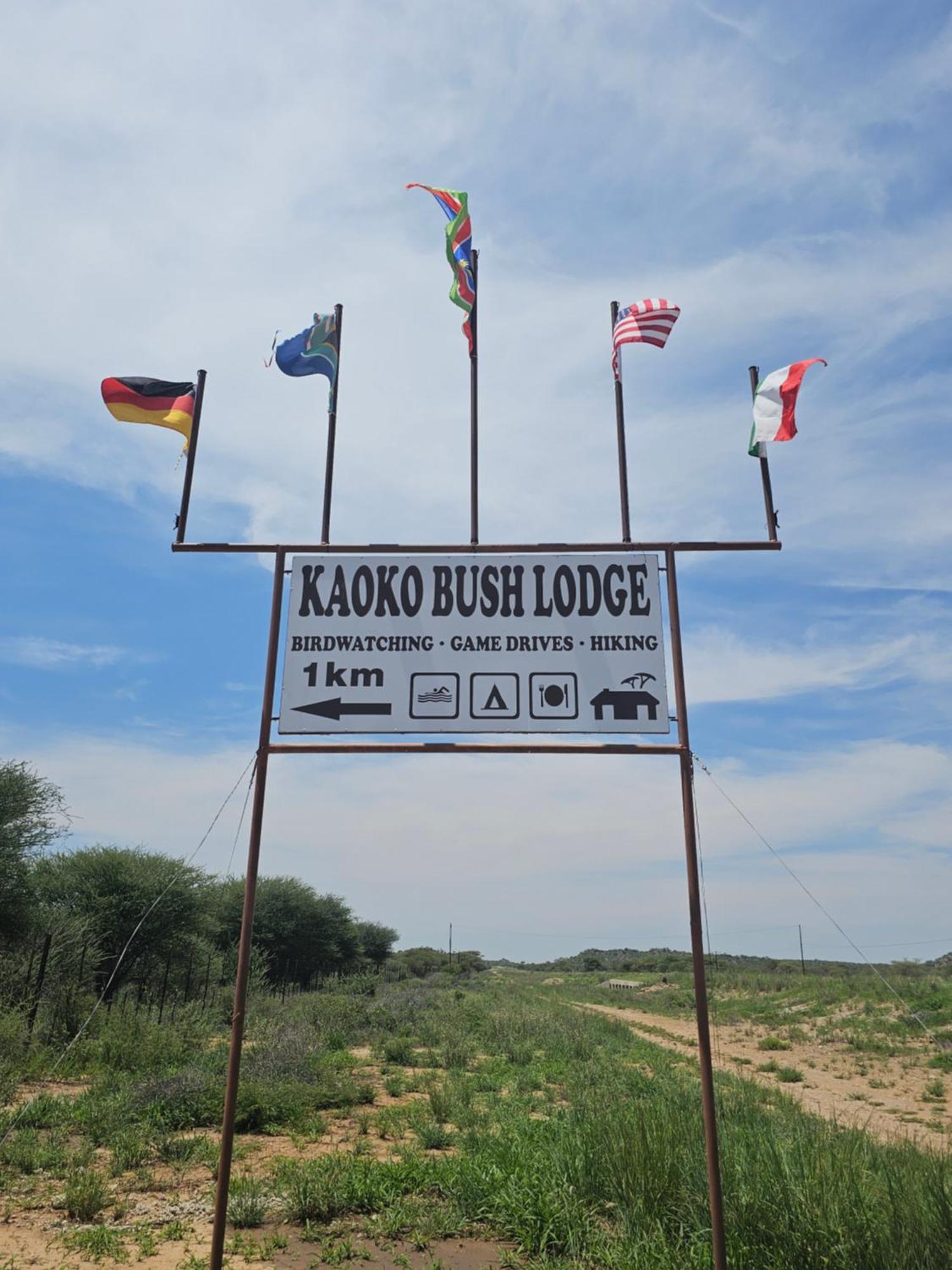 Kaoko Bush Lodge Kamanjab Εξωτερικό φωτογραφία